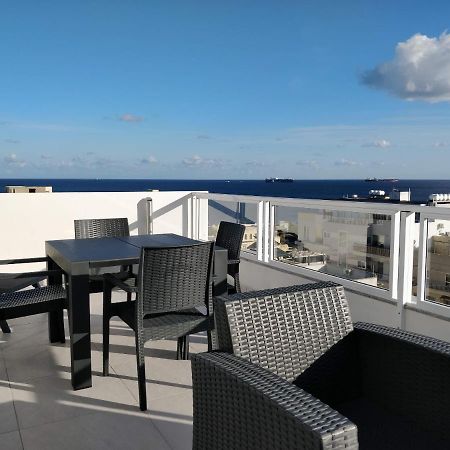 Sea View Penthouse With Large Terrace Irom1-1 Marsaskala Exterior foto